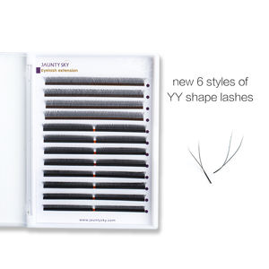 Накладные ресницы Jaunty Sky YY/V-образной формы, накладные норковые ресницы, оптовая продажа, накладные ресницы для наращивания, Oem, поставки с китайской фабрики - Product Image 6