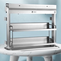 Plusieurs couches de stockage intelligent, conteneur, organisateur de cuisine, aliments, rangement