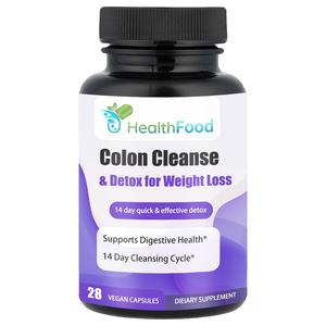Cápsulas de Limpieza de Colon de Alta Calidad con Corteza de Cascara Sagrada, Favorecen la Salud Digestiva, Desintoxicación para la Pérdida de Peso, Cápsulas Limpiadoras - Product Image 1