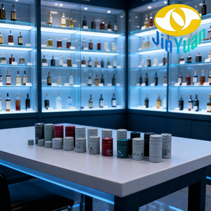 Cierre de Aluminio de Grado Alimenticio Personalizable Más Vendido con Revestimiento de PE para Botellas de Vino, Vodka y Whisky - Product Image 3
