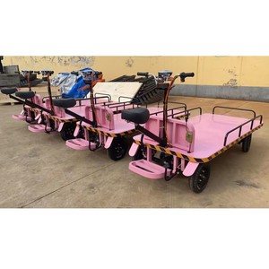 <b>Battery</b> Operated Electric <b>Flat</b> Cart Electric Rail Handling Cart Electric <b>Flat</b> Car <b>Flat</b> Electric Cart - Product Image 5