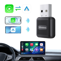 Adaptateur sans fil CarPlay Android Auto OEM Allwinner V821 64 Mo de RAM pour systèmes intégrés d'origine de la voiture, dongle USB/Bluetooth