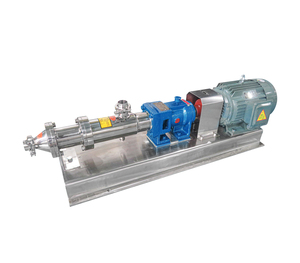 Bomba de Transporte de Acero Inoxidable de Grado Alimenticio, Bomba de Cavidad Progresiva, Bomba de Tornillo para Transferencia de Salsas de Alta Viscosidad - Product Image 1