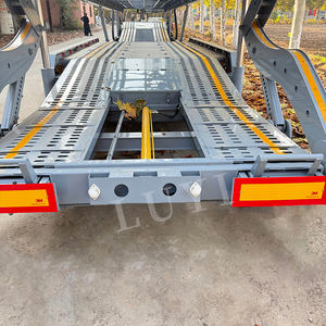 LUYI Semi-remorque porte-voitures à 3 essieux, transport lourd, conteneur de 20 pieds, 40 pieds, véhicule de transport, transport de voitures - Product Image 5