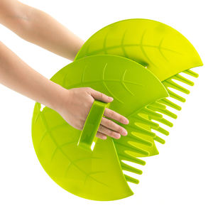 ירוק עמיד ארגונומי עלה חוטף טפרי עבור להרים עלים דשא קצוץ ודשא פסולת יד מגרפות עלה סקופים - Product Image 3