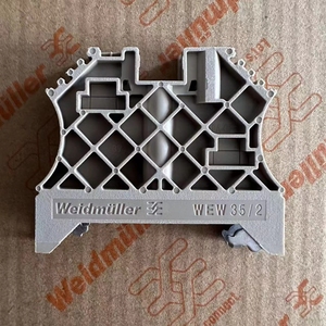 Véritable <span class=keywords><strong>Weidmuller</strong></span> WEW35/2 1061200000 Rail Mounting Terminal Block Cover Connector Accessoires - Product Image 5
