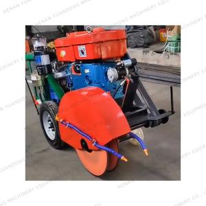 Machine de découpe de routes sur chenilles Scie à béton à profondeur de coupe personnalisée en vente - Product Image 4