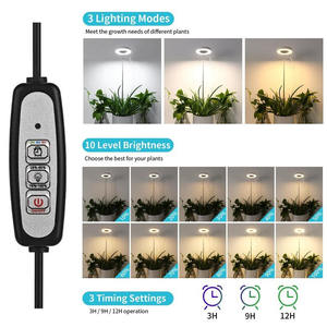 ไฟ LED วงแหวนนางฟ้าแบบ USB 6W-15W ประหยัดพลังงานไฟสำหรับสวนดอกไม้ในร่ม/กลางแจ้ง - Product Image 3