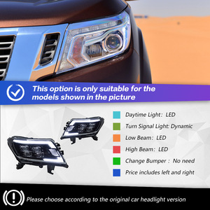 Ensemble <span class=keywords><strong>de</strong></span> phares à LED pour Nissan Navara NP300 D23 2014-<span class=keywords><strong>2022</strong></span>, clignotants séquentiels DRL, Canbus Plug & Play, pièces automobiles - Product Image 6