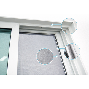 หน้าต่างบานเลื่อน uPVC Hoffen Plus ขนาด 120x110 ซม. กรอบสีขาว พร้อมมุ้งลวด กระจกบานเลื่อน กันเสียง กันน้ำ จากประเทศไทย - Product Image 4