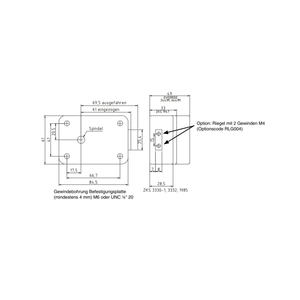 Pièces <span class=keywords><strong>de</strong></span> distributeur automatique <span class=keywords><strong>de</strong></span> billets LaGard 2270, serrure à clé mécanique pour conteneur <span class=keywords><strong>de</strong></span> sécurité 22700000-00 - Product Image 6