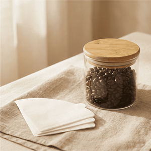Filtre à café en papier de haute qualité, écologique, en forme de V, couleur blanche, à haut débit, pour café filtre manuel, usage domestique et bureau - Product Image 4