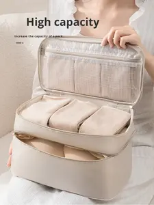 Nouveau sac <span class=keywords><strong>de</strong></span> <span class=keywords><strong>rangement</strong></span> pliable imperméable à double couture pour vêtements, chaussettes, sous-vêtements - Organisateur <span class=keywords><strong>de</strong></span> garde-robe <span class=keywords><strong>de</strong></span> voyage - Product Image 4