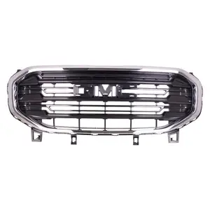 Ô tô front bumper lưới tản nhiệt cho 2018 2019 2020 2021 GMC địa hình SL Matte Đen W/CHROME Surround nướng gm1200757 84236083