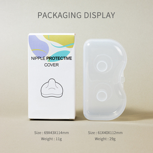 Protectores de Pezones Personalizados Libres de BPA para <span class=keywords><strong>Lactancia</strong></span> Materna, Silicona de Grado Alimenticio para Recién Nacidos, Pezones Invertidos, Dificultad para Sugerir Alimentos - Product Image 3