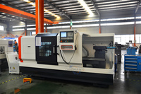 Tour CNC horizontal à lit plat haute précision CK6160V 220V, usage moyen, contrôleur GSK, précision de positionnement de 0,002 mm