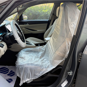 بسعر الجملة غطاء مقعد سيارة بلاستيكي شفاف للاستعمال مرة واحدة عالمي لغسيل السيارات صب الحقن مع خدمة معالجة القطع - Product Image 3