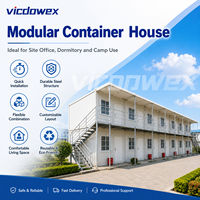 VICDOWEX Maison conteneur modulaire en kit pour camp de construction et logement des travailleurs