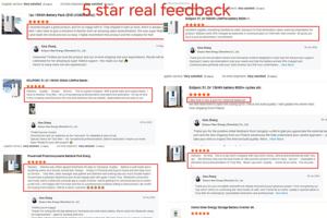 Batterie murale LiFePO4 48V 200Ah 10,24 kWh, batterie au lithium solaire pour les intégrateurs de systèmes de stockage d'énergie domestique - Product Image 6