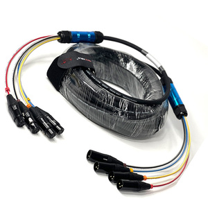 Cavo Microfonico Multicore a 4 Vie in PVC con Conduttore in Rame, Cavo Snake per Mixer, Amplificatore di Potenza, Cavo Segnale Multicanale - Product Image 6