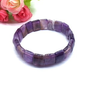 Braccialetti di Pietra di Cristallo Colorato Braccialetto Elastico Branelli Allentati Della Pietra Preziosa naturale per la Donna di Cristallo Dei Monili di Jasper Agate ecc - Product Image 6