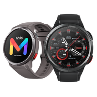 Montre connectée Mibro GS version globale avec GPS, suivi de la fréquence cardiaque, de l'oxygène sanguin, du sommeil et de l'exercice, montre intelligente Mi