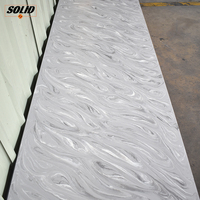 Prix d'usine Feuilles de pierre artificielle Surface solide Grande dalle 100% Pierre reconstituée