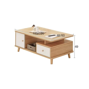 Soporte de <span class=keywords><strong>TV</strong></span> Extensible, Consola Multimedia Telescópica de Madera para Sala de Estar, Longitud Ajustable de 120-200 cm - Product Image 6