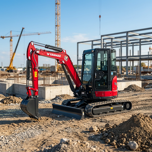 Yanmar VIO35 Used Excavator with Thumb Original Design Used Yanmar 35 30 55 80 Excavator Good Condition on Sale Used Excavators - Product Image 1