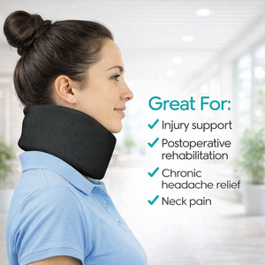 Collarín Cervical Ajustable de Espuma Viscoelástica Personalizado, Soporte para el Cuello Unisex para Alivio de Lesiones, Recuperación y Comodidad Diaria - Product Image 2