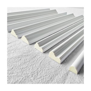 <span class=keywords><strong>Rail</strong></span> de chaise en polyuréthane de style français Auuan moulure de corniche PU moulure de couronne revêtement mural pour décoration de plafond intérieur - Product Image 1
