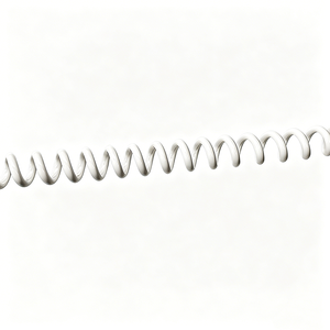 Câble spiralé TPU en cuivre pur blanc flexible à 2 conducteurs de 0,75 mm², résistant à l'usure et à la compression - Product Image 6