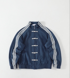 Áo khoác nam cổ đứng cài khuy, kiểu dáng rộng, túi hộp, sản phẩm mới mùa Xuân Thu 2025, sản phẩm hot - Product Image 3