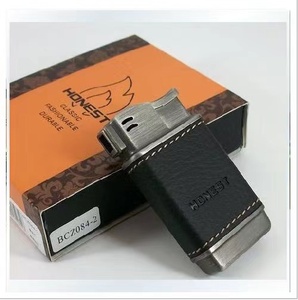 Encendedores de Cigarrillos Jet Flame al por Mayor, Recubiertos en Cuero, con Logotipo Personalizado, Recargables, Portátiles - Product Image 6