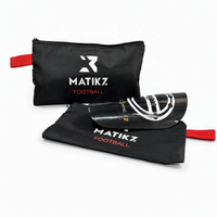 Protège-tibias de football personnalisés, équipement sportif, sac de rangement en tissu polyester à fermeture éclair, emballage cadeau promotionnel, pochette plate à fermeture éclair