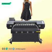 Impresora Digital Eco Solvente de Formato Ancho de 1M, Impresora de Gran Formato A0 de 54 Pulgadas, Impresora de Vinilo 3D de 1.3M para Sublimación de Telas de 1.2M