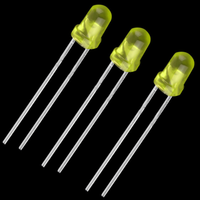 Diode LED personnalisée super lumineuse 3mm rouge DIP blanc et rouge 3mm Diode LED F3 Diodes électroluminescentes