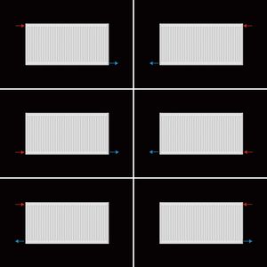 Radiateurs à panneaux plats de type 22, chauffage à l'<span class=keywords><strong>eau</strong></span> <span class=keywords><strong>chaude</strong></span>, distance entre les centres de 500 mm, longueur de 1200 mm, chauffage à la vapeur, design rectangulaire <span class=keywords><strong>flexible</strong></span> - Product Image 4