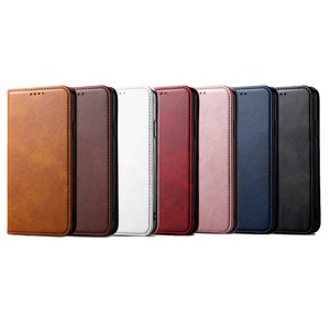 Nuevo Producto: Funda Magnética de Cuero para Teléfono con Ranura para Tarjetas, Funda Tipo Cartera para iPhone 16 Pro Max, iPhone 15, 14, 13 Pro Max - Product Image 1