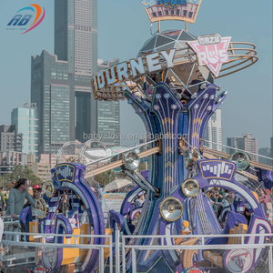 Manèges de <span class=keywords><strong>parc</strong></span> d'attractions, attractions rotatives de fête foraine, jeux électriques d'extérieur pour enfants, manèges EDM Journey - Product Image 1