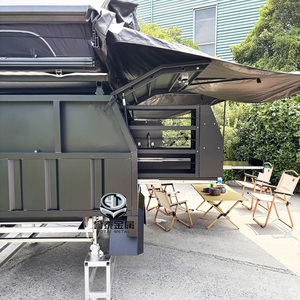Auvent et plateau en aluminium élégant, moderne et durable avec finition thermolaquée pour le <span class=keywords><strong>rangement</strong></span> d'outils de <span class=keywords><strong>voiture</strong></span> en extérieur - Product Image 6