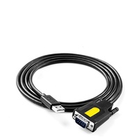 Adaptateur RS232 standard PL2303 direct d'usine, chipset série DB9 vers câble USB pour caisse enregistreuse, modem pour Win/MacOS/Linux