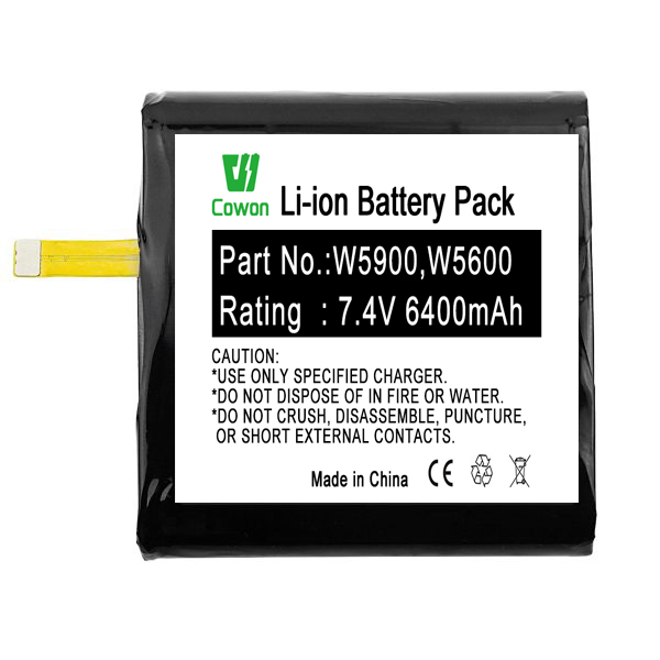 7.4V 6400mAh Quality Li-ion Rechargeable Replacement Battery V1 for Sunmi V1 Sunmi W5900 W5600 Payment Machine