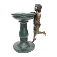Bronze Italien Jardin Quatre Dames Fontaine Sculpture Romantique Muse Maiden Water Feature à Vendre