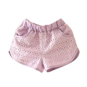 China Small Fast Selling Items Korean Style Kids Girl Clothes Pink Shorts Short Pants To Sell Online