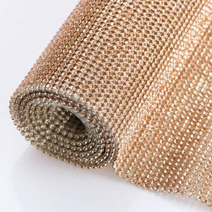 Brillante Transferencia de Calor Metal Rhinestone malla recorte cristal Hotfix hoja de diamantes de imitación para fundas de teléfonos móviles - Product Image 1