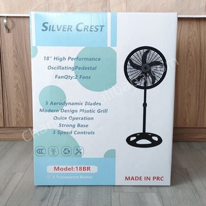 <span class=keywords><strong>Ventilateur</strong></span> sur pied électrique de 18 pouces pour la maison, le garage, l'hôtel, la voiture – Refroidissement domestique, métal et plastique – Vente en gros - Product Image 3