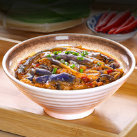Frozen Listo para Comer Yu Xiang Berenjena Comida Vegetariana China Platos Gourmet Precocinados
