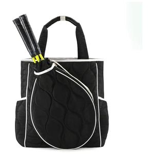 Sac à dos de tennis en peluche matelassé de luxe pour femmes Logo personnalisé pour Gym Badminton Pickleball Paddle Racket Bag White Sports Use - Product Image 4