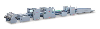 Machine à coller les boîtes en carton ondulé grand format à couture continue, adhésion électrique, haute efficacité, pour sacs et produits chimiques